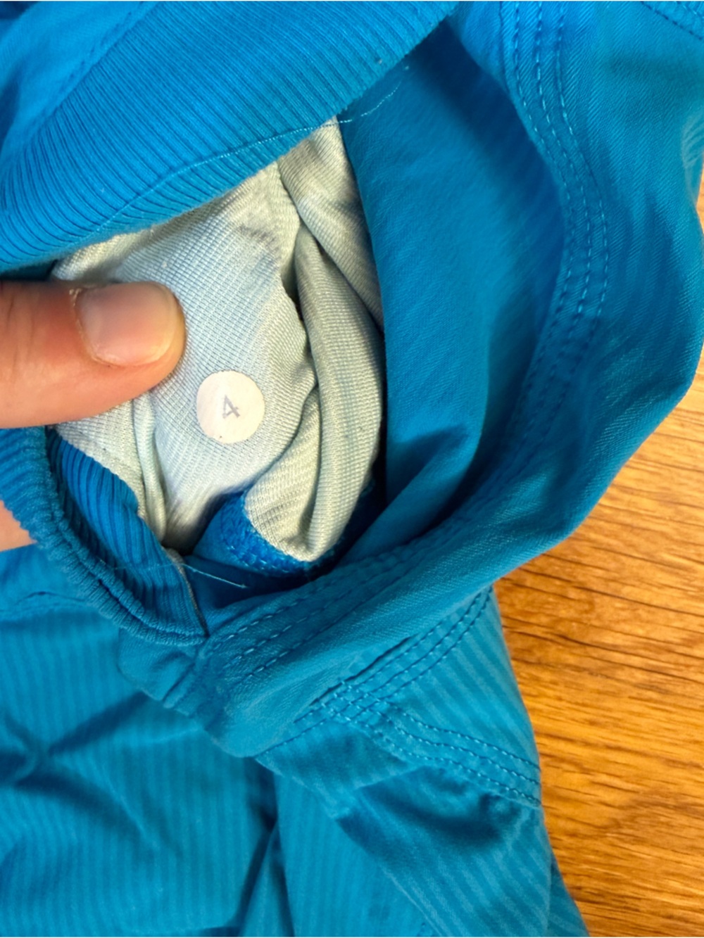 Lululemon Studio Pant II *No Liner Beach Blanket Blue - Size 4 *FLAWED* - Picture 5 of 8